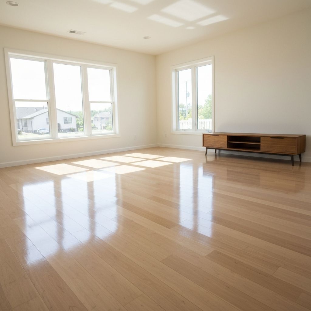 明るく清潔感のあるフローリング